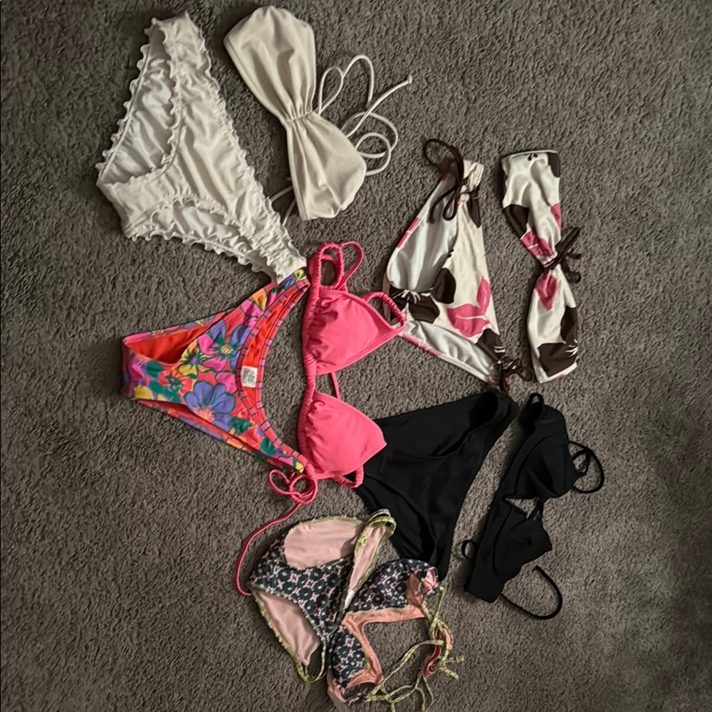 Colorful Bikini Set Collection (selling as Lot)